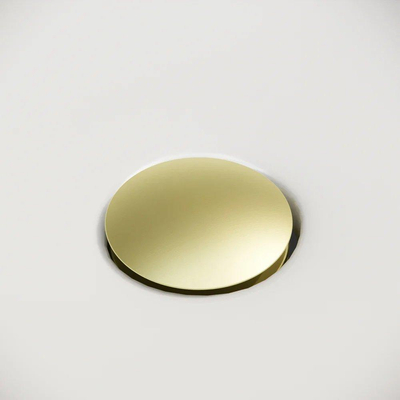 Fortifura Calvi afvoerplug - always open - PVD - Geborsteld Messing (Goud)