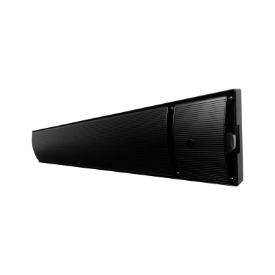 Eurom Chauffage de terrasse Outdoor panneau chauffant 1500 watts mur/plafond avec télécommande noir