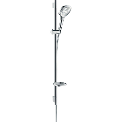 Hansgrohe Raindance select 120 ecosmart unica s puro glijstangset 90cm wit chroom