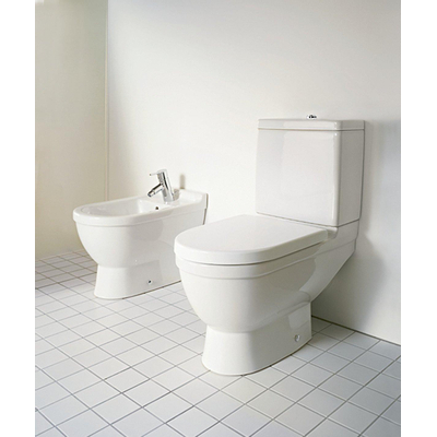 Duravit Starck 3 Réservoir WC WC avec intérieur et connexion dessous gauche ou central Blanc
