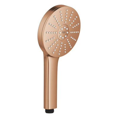 GROHE Euphoria 120 handdouche - 3 straalsoorten - geborsteld warm sunset (koper)