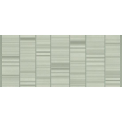 Atlas Concorde Boost Color Decor-strip - 50x120cm - 8.5mm - gerectificeerd - Mint