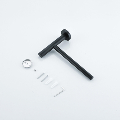 FugaFlow Eccelente Porte-rouleau de réserve - Forme en T - noir mat