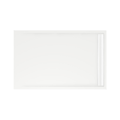 Xenz easy-tray sol de douche 140x90x5cm rectangle acrylique blanc