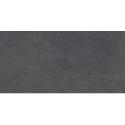 Terravito Solido carreau mural et de sol - 29.6x59.5cm - 8mm - rectifié - aspect pierre naturelle - noir