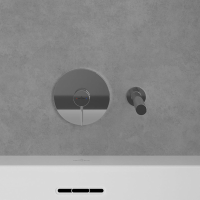 Villeroy & Boch Loop & Friends douchekraan - inbouw - Eengreeps - chroom