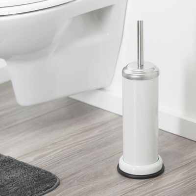 Sealskin Acero Toiletborstel met houder RVS Wit