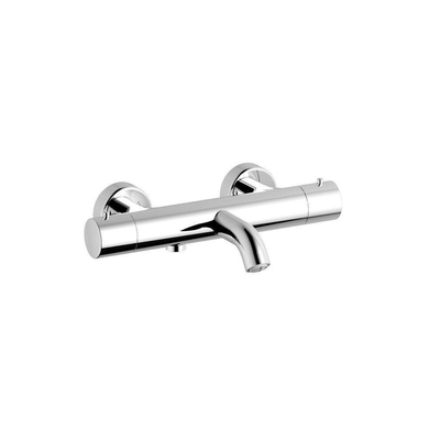 Go By Van Marcke Nero Badkraan - 28.2cm - opbouw - thermostatisch - messing chroom