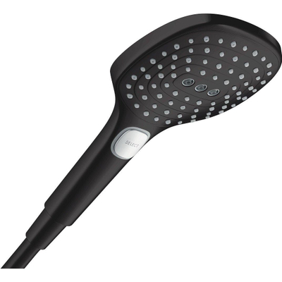 Hansgrohe Raindance Select E handdouche - 12cm - powderrain - ecosmart - mat zwart