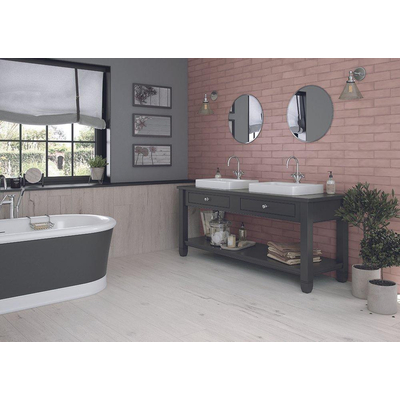 ÉCHANTILLON Cifre Cerámica Carreau mural Colonial Rose Vintage Mat Rose