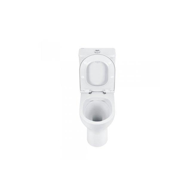 Sanindusa Winner ensemble WC - 36.6x64.6x87.7cm - sur pied - surélevé 6cm - sans bride - réservoir monobloc - fermeture amortie - céramique - blanc brillant