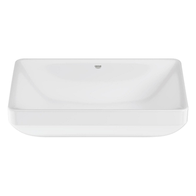 Grohe Euro Ceramic Wastafel - 60x 40cm - opbouw - alpine wit