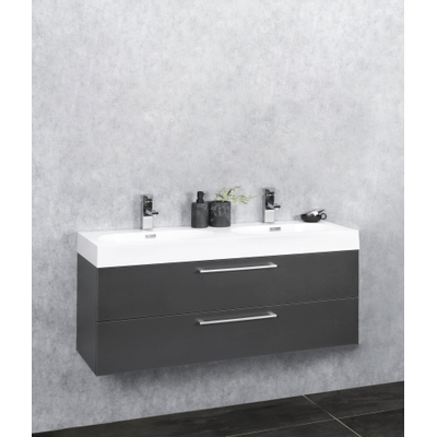 Differnz Somero Ensemble salle de bains 120x54x38cm FSC Anthracite