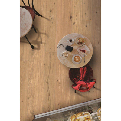 Terravito Darivo wand- en vloertegel - 30x121cm - 10mm - Rechthoek - gerectificeerd - Houtlook - Beige mat