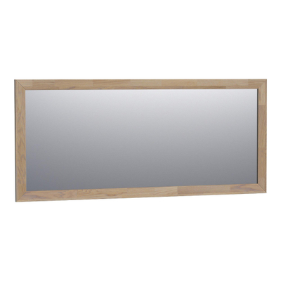 Saniclass Natural Wood Miroir 160x70x1.8cm rectangulaire assemblage à dents de scie grey oak