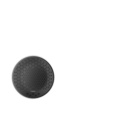 Hansgrohe Rainfinity PowderRain pomme de douche 250 3jets avec bras de douche inclinable verticalement 10-30° Ø25cm mat blanc