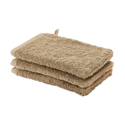 Aquanova London Washandje - 16x22cm - 6 stuks - Golden