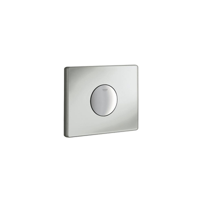 Grohe Skate Bedieningsplaat - enkelspoeling - verticaal - 156x197mm - mat chroom