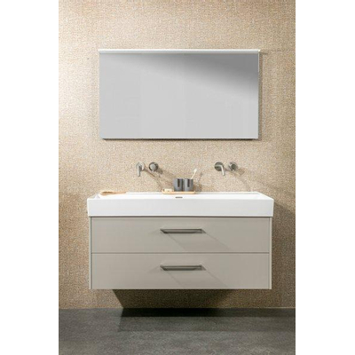 Plieger Edge miroir avec éclairage LED supérieur 80x65cm