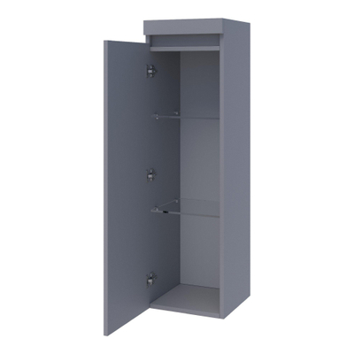 BRAUER Solution Armoire colonne 35x120cm gauche Gris mat