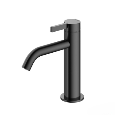 Hotbath Ace Mitigeur de lavabo - bas - posé - sans vidage - Noir poli PVD