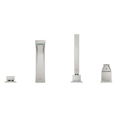 Grohe Allure brilliant private collection badrandcombinatie 4-gats white att. s.steel