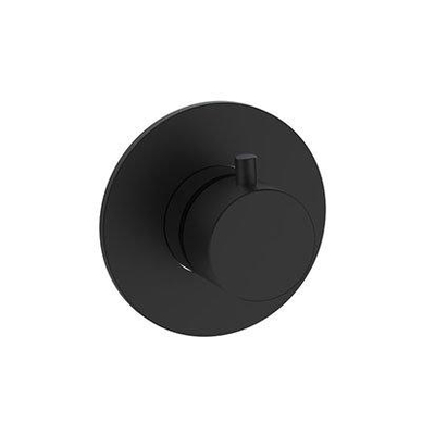 Wiesbaden Dreams Ensemble de finition pour robinet d'arrêt encastré mat noir