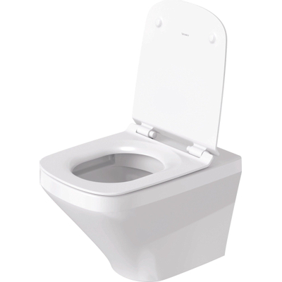 Duravit Durastyle WC suspendu 54 à fond creux sans bride avec fixation cachée 37x54cm avec wondergliss blanc