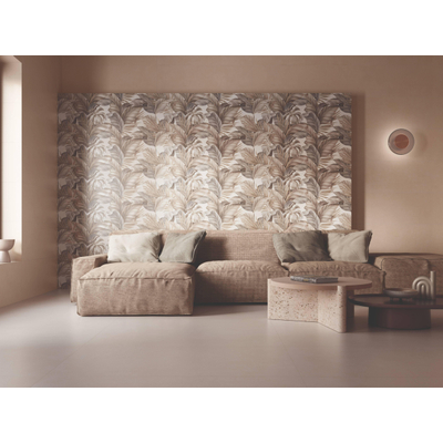 ÉCHANTILLON Terravito Alerno carreau mural - 40x120cm - 7mm - rectifié - Crème