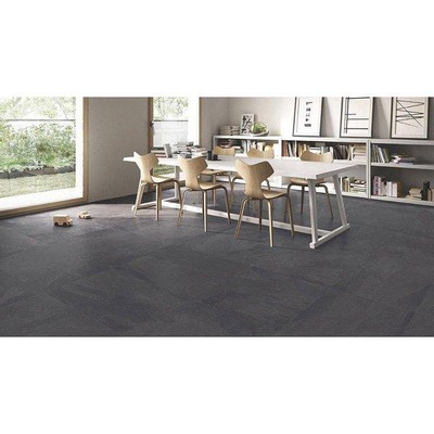 SAMPLE Emil Nordika Carrelage de sol et de mur 90x90cm 10mm rectifié R10 grès cérame Dark