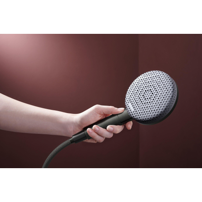 Hansgrohe Raindance alive 125 3 jet EcoSmart ensemble de douche 90cm - Chrome noir brossé (anthracite)