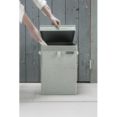 Brabantia Wasbox - 35 liter - stapelbaar - groen