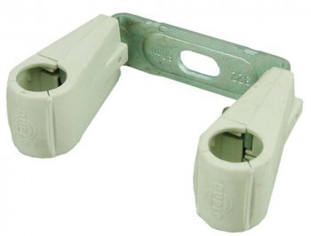 Riko duplo ks double collier de serrage pour tuyau plastique 15mm