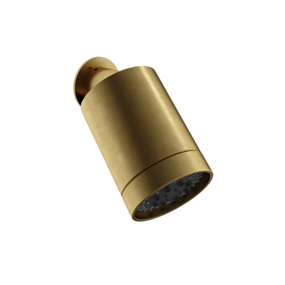 Hotbath Cobber Beam Hoofddouche - 3 standen - muurbevestiging - geborsteld messing PVD