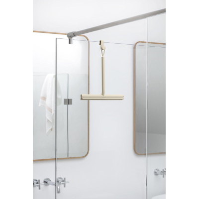 Brabantia ReNew Douchewisser - deurhaak - soft beige SHOWROOMMODEL