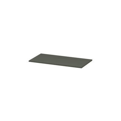 INK Topdeck Wastafelblad - 90x45x2cm - tbv onderkast - MDF lak - Mat beton groen