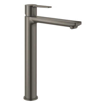 GROHE Lineare robinet de lavabo économiseur d'eau taille xl avec corps lisse hard graphite brossé