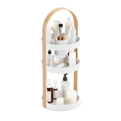 Umbra Bellwood boîte de rangement 20x20x50cm Plastique Blanc/naturel