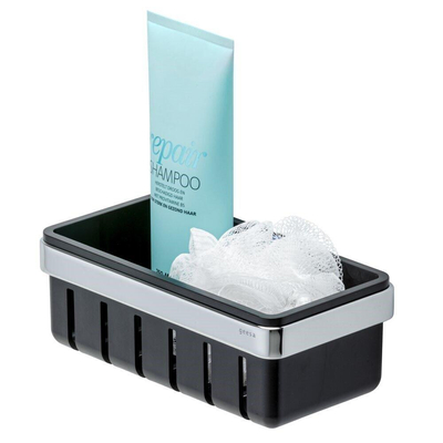 Geesa Frame Panier de douche 21cm Noir / Chrome