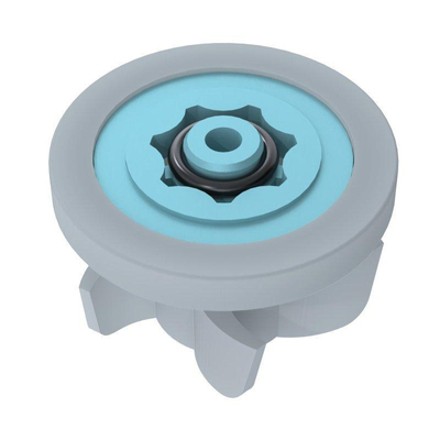 Neoperl PCW-02 limiteur de débit de douche - 10 litres par minute - rond 12.7mm - bleu