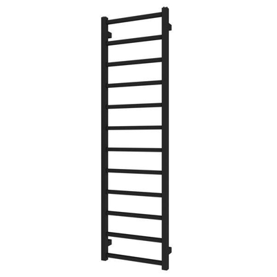Plieger Magro Square Nexus elektrische designradiator - 138x40cm - 400W - zwart grafiet