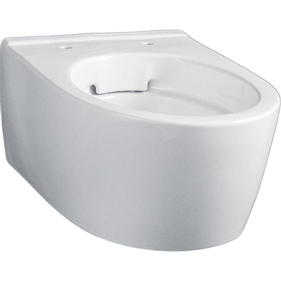 Geberit iCon WC suspendu à fond Compact creux sans bride 49x35cm 3-6L Blanc