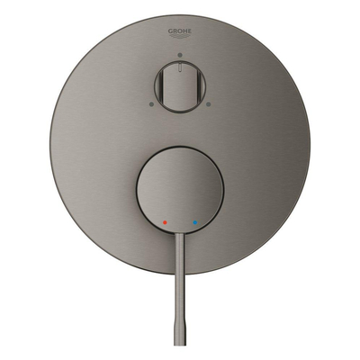 Grohe Essence New Douchekraan Inbouw - 2 knoppen - mengkraan - brushed hard graphite (antraciet)