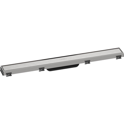 Hansgrohe RainDrain Match douchegoot - 70cm - brushed stainless steel (rvs)