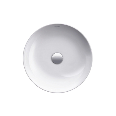 Duravit Cape cod Opzetwastafel - 43x43cm - zonder kraangat - zonder overloop - glans wit