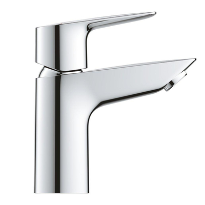Grohe BauEdge Waterbesparende Wastafelkraan - S-Size - met waste - chroom