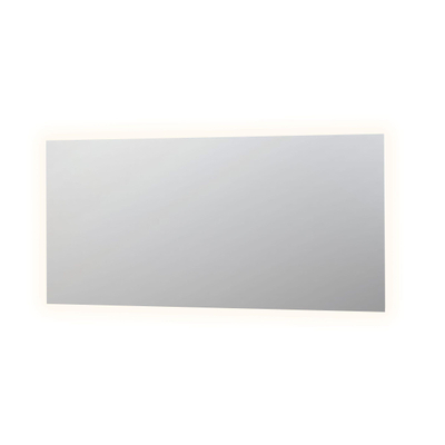 INK SP5 Spiegel - 180x4x80cm - LED rondom - colour changing - dimbaar - aluminium Zilver