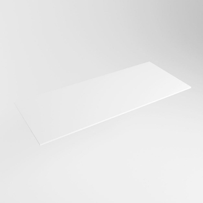 MONDIAZ TOP 23 Solid surface plateau / topplaat 101cm Dikte blad 0.9cm Blad geschikt voor afdekplaat | waskom