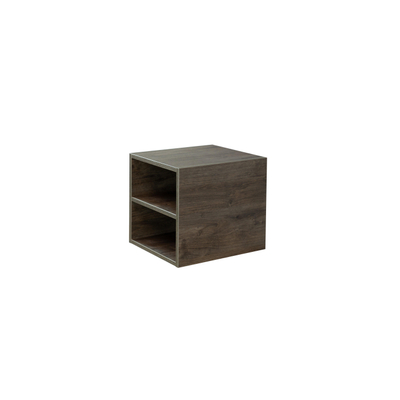 H&R Badmeubelen Regaal - 40x44.8x40cm - voor onder - espresso