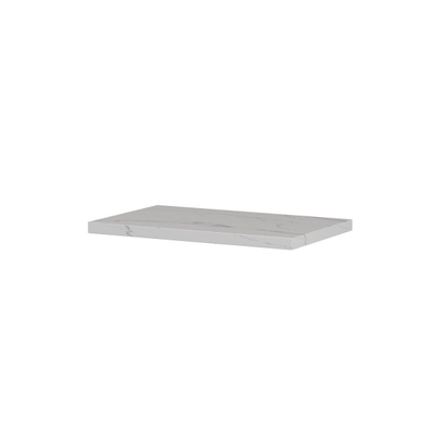 INK Jazz XS Inlegplateau - 32x19x1cm - tbv stalen Fonteinframe - keramiek Statuario glans
